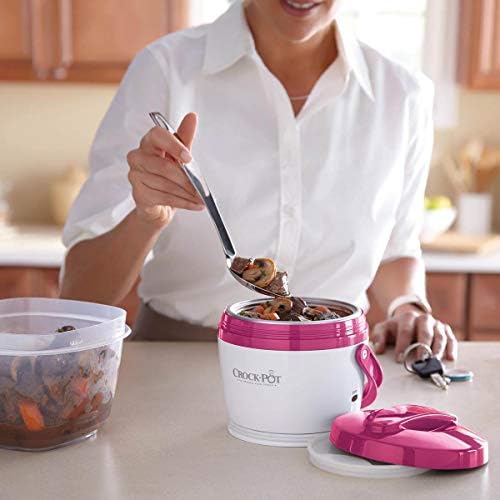 Crock-Pot Lunch Crock Portable Food Warmer 20oz – Pink v4003