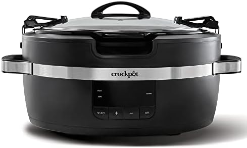 Crock-Pot Thermoshield 6 Quart Slow Cooker with Carry Handles v4012