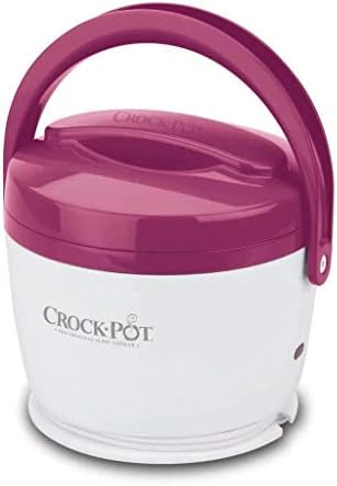 Crock-Pot Lunch Crock Portable Food Warmer 20oz – Pink v4003 v4x7