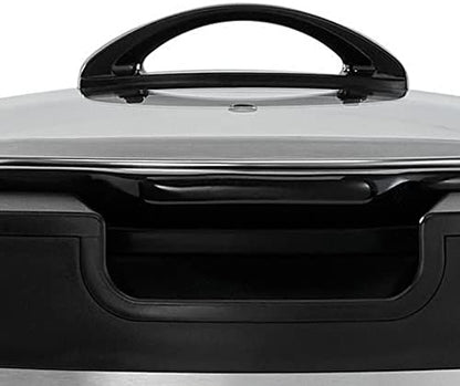 Crock-Pot Thermoshield 6 Quart Slow Cooker with Carry Handles v4012