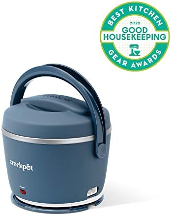 Crock-Pot Electric Lunch Box Food Warmer 20oz – Faded Blue v4022