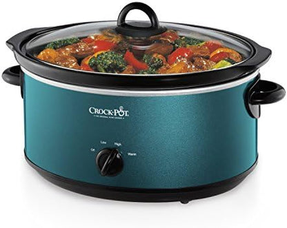 Crock-Pot 7 Quart Manual Slow Cooker – Turquoise v4025