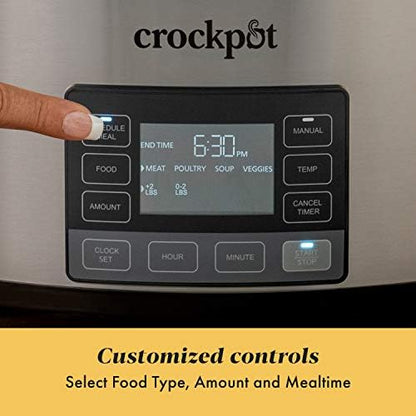 Crock-Pot MyTime 6 Quart Programmable Slow Cooker v4008