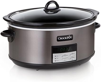 Crock-Pot 8 Quart Programmable Slow Cooker with Auto Warm v4028