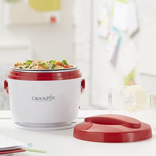 Crock-Pot Portable Lunch Food Warmer – Red v4004 v4x5