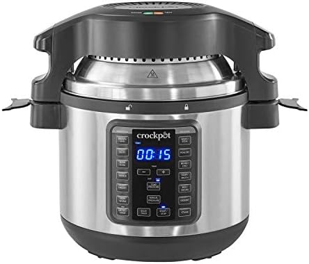 Crock-Pot Express Crisp 8 Quart 10-in-1 Pressure Cooker v4006