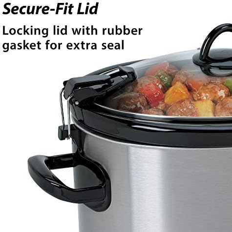 Crock-Pot Cook & Carry 6 Quart Portable Slow Cooker v4007