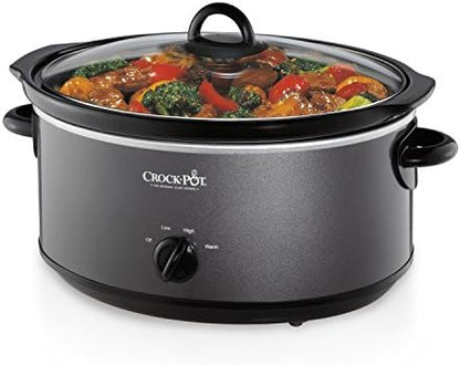 Crock-Pot 7 Quart Slow Cooker – Charcoal v4009