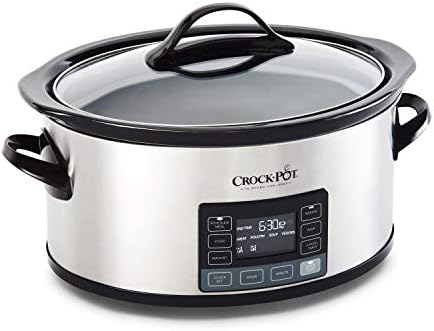 Crock-Pot MyTime 6 Quart Programmable Slow Cooker v4008