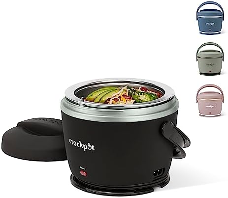 Crock-Pot Electric Lunch Box Food Warmer 20oz – Black v4026