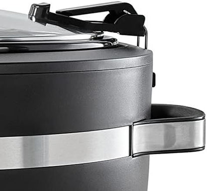 Crock-Pot Thermoshield 6 Quart Slow Cooker with Carry Handles v4012