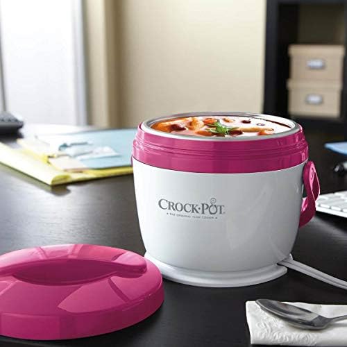Crock-Pot Lunch Crock Portable Food Warmer 20oz – Pink v4003