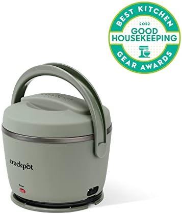 Crock-Pot Portable Electric Lunch Box Food Warmer – Green v4021