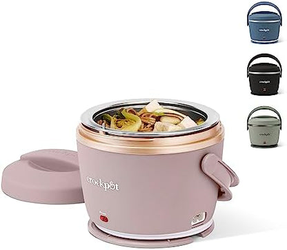 Crock-Pot Electric Lunch Box Food Warmer 20oz – Blush Pink v4018