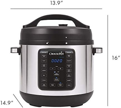 Crock-Pot 8 Quart Express Crock Multi-Use Pressure Cooker v4005