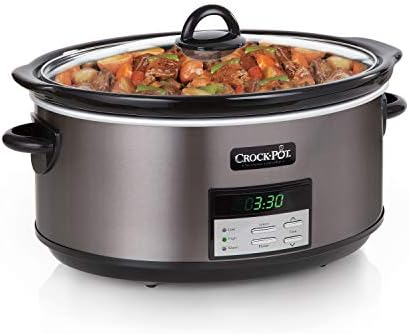 Crock-Pot 8 Quart Programmable Slow Cooker with Auto Warm v4028