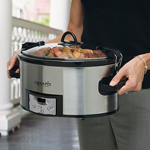 Crock-Pot Cook & Carry 6 Quart Programmable Slow Cooker v4015