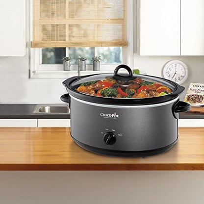 Crock-Pot 7 Quart Slow Cooker – Charcoal v4009