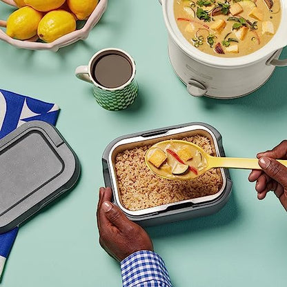 Crock-Pot Portable Electric Lunch Box Food Warmer 28oz v4014