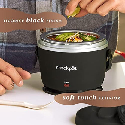 Crock-Pot Electric Lunch Box Food Warmer 20oz – Black v4026