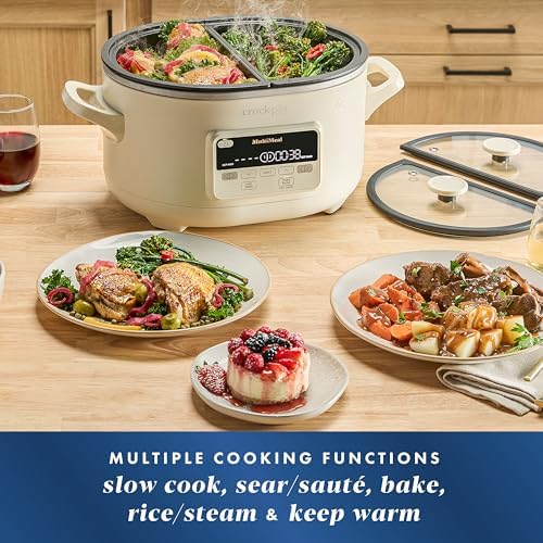Crock-Pot MultiMeal Multicooker with Programmable Slow Cooker v4016