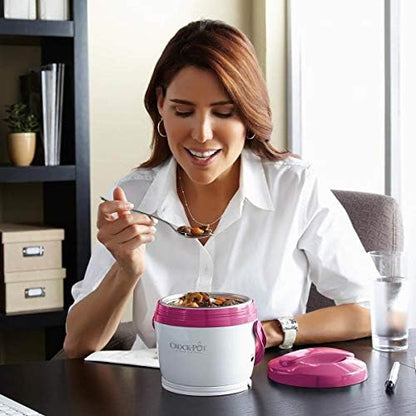 Crock-Pot Lunch Crock Portable Food Warmer 20oz – Pink v4003