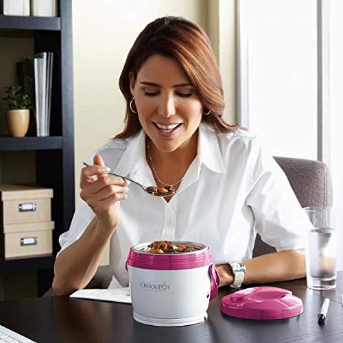 Crock-Pot Lunch Crock Portable Food Warmer 20oz – Pink v4003 v4x7