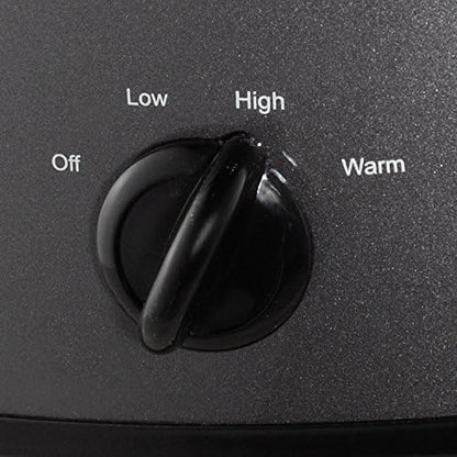 Crock-Pot 7 Quart Slow Cooker – Charcoal v4009 v4x8