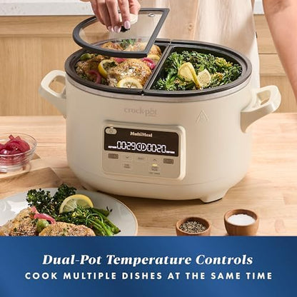 Crock-Pot MultiMeal Multicooker with Programmable Slow Cooker v4016 v4x2
