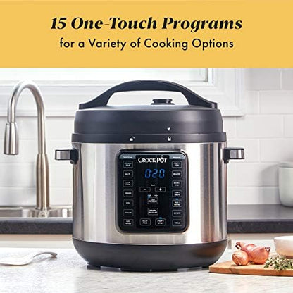 Crock-Pot 8 Quart Express Crock Multi-Use Pressure Cooker v4005