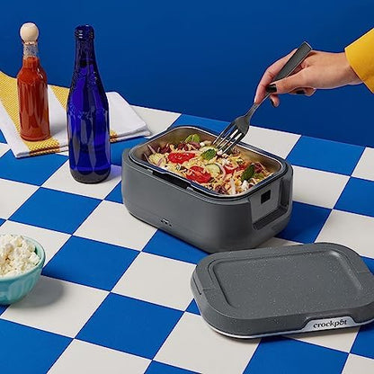 Crock-Pot Portable Electric Lunch Box Food Warmer 28oz v4014