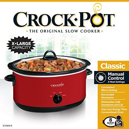 Crock-Pot Express Crock 8 Quart Programmable Slow Cooker v4013
