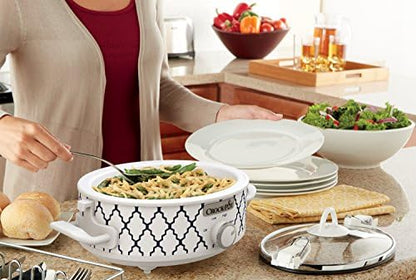 Crock-Pot 2.5 Quart Compact Casserole Slow Cooker v4020