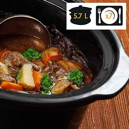 Crock-Pot Cook & Carry 6 Quart Portable Slow Cooker v4007