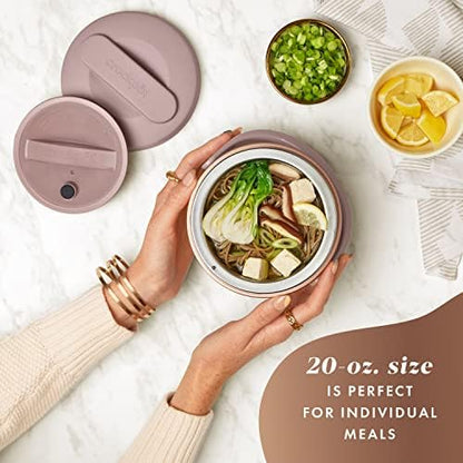 Crock-Pot Electric Lunch Box Food Warmer 20oz – Blush Pink v4018