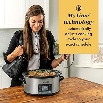 Crock-Pot MyTime 6 Quart Programmable Slow Cooker v4008