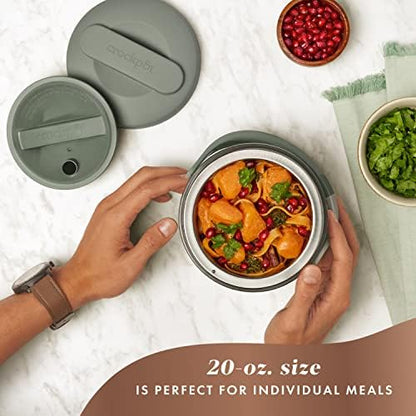 Crock-Pot Portable Electric Lunch Box Food Warmer – Green v4021
