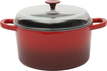Crock-Pot 3 Quart Enameled Cast Iron Dutch Oven – Aqua v4002