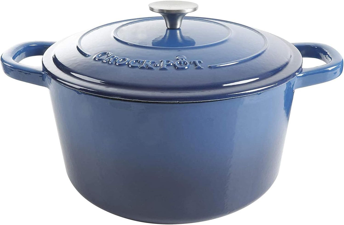 Crock-Pot 3 Quart Enameled Cast Iron Dutch Oven – Aqua v4002 v4x1