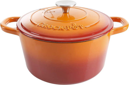 Crock-Pot 3 Quart Enameled Cast Iron Dutch Oven – Aqua v4002