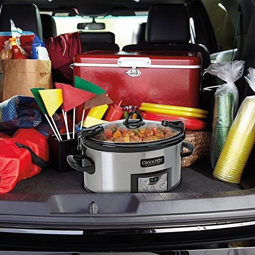 Crock-Pot Cook & Carry 6 Quart Programmable Slow Cooker v4015