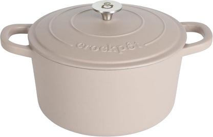 Crock-Pot 3 Quart Enameled Cast Iron Dutch Oven – Aqua v4002 v4x1