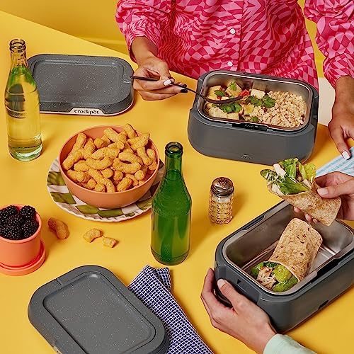 Crock-Pot Portable Electric Lunch Box Food Warmer 28oz v4014