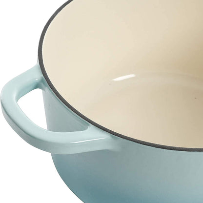 Crock-Pot 3 Quart Enameled Cast Iron Dutch Oven – Aqua v4002