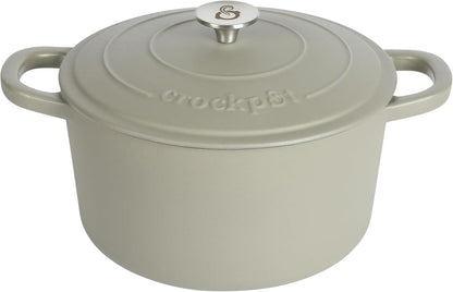 Crock-Pot 3 Quart Enameled Cast Iron Dutch Oven – Aqua v4002 v4x1
