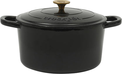 Crock-Pot 3 Quart Enameled Cast Iron Dutch Oven – Aqua v4002
