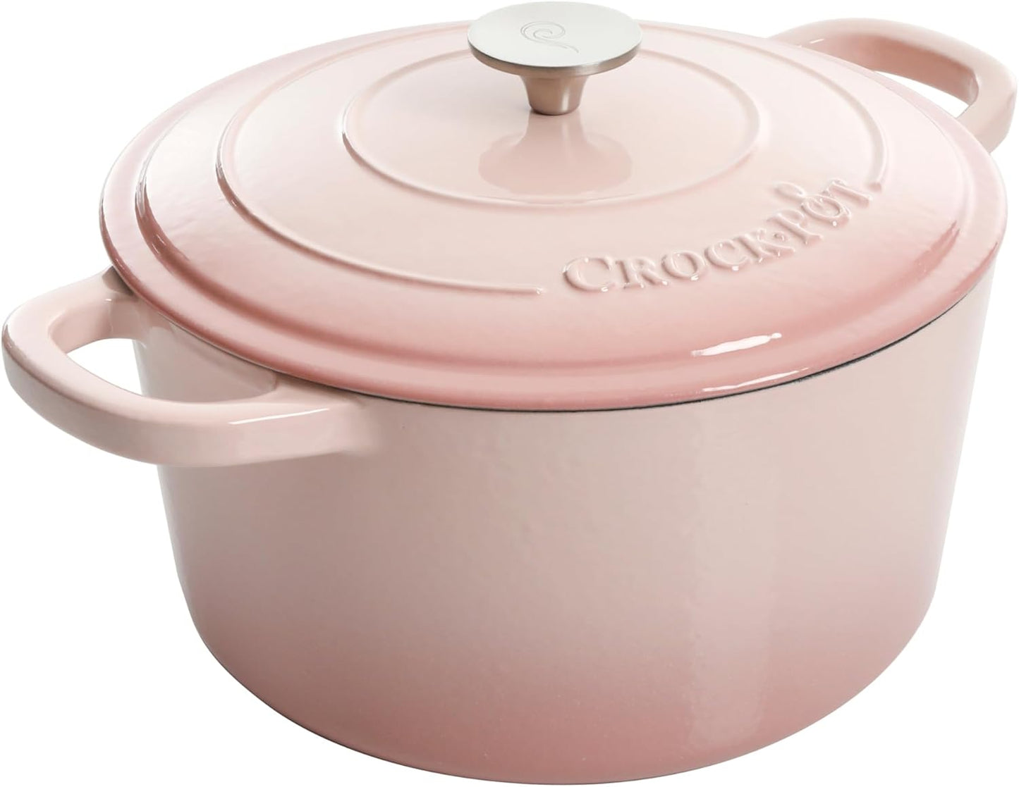 Crock-Pot 3 Quart Enameled Cast Iron Dutch Oven – Aqua v4002