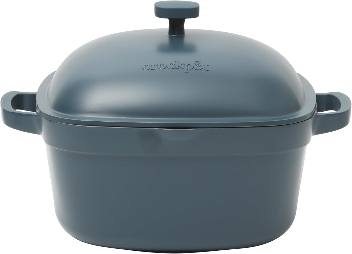 Crock-Pot 3 Quart Enameled Cast Iron Dutch Oven – Aqua v4002 v4x1